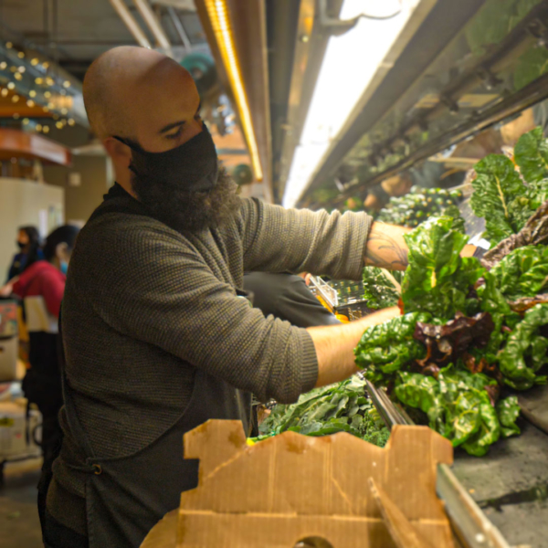 Behind the Scenes: Our Produce Section Gets Re-stocked!