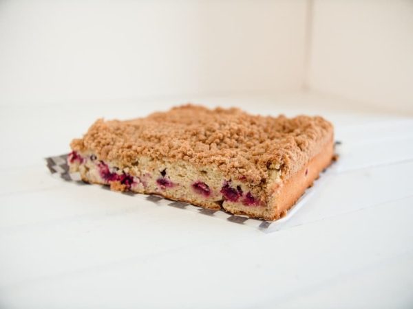 A review on the house-made Cranberry Coffee Cake