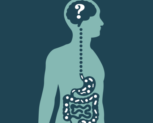 Gut health illustration